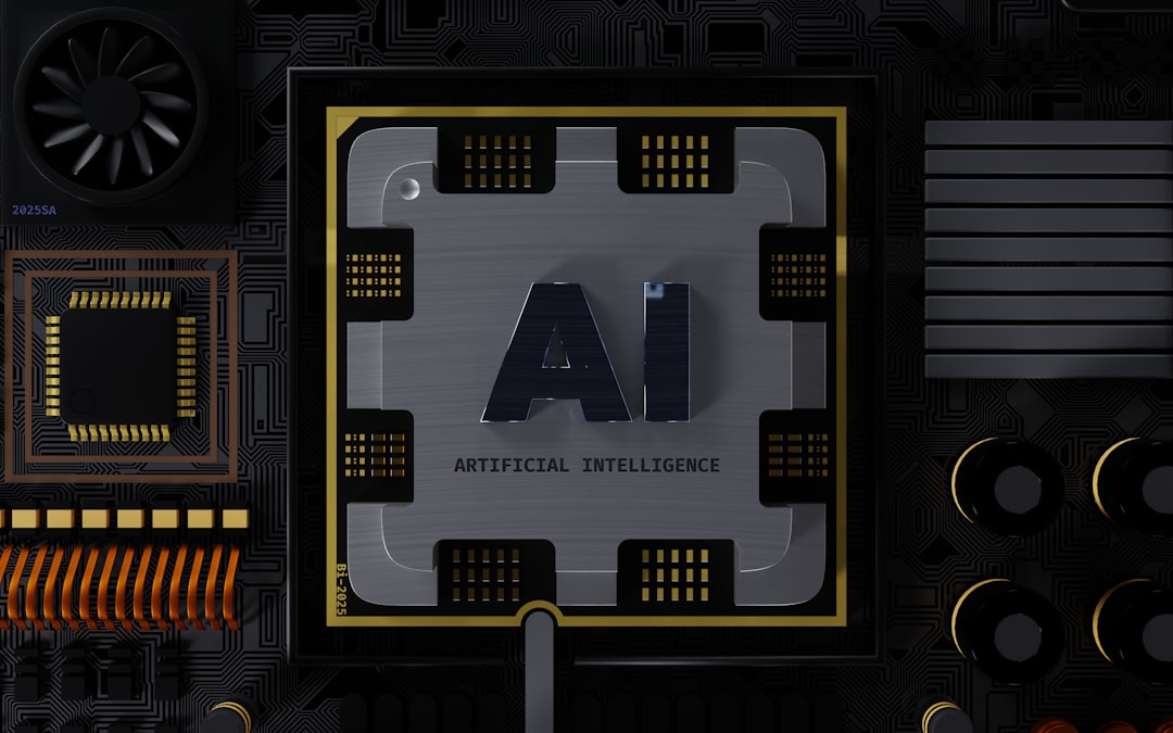 Apple Silicon AI Chip illustration