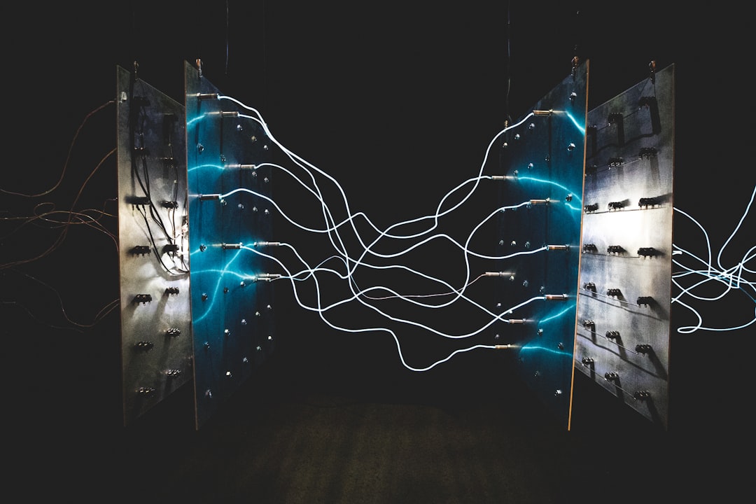 AI 数据中心服务器机架示意图