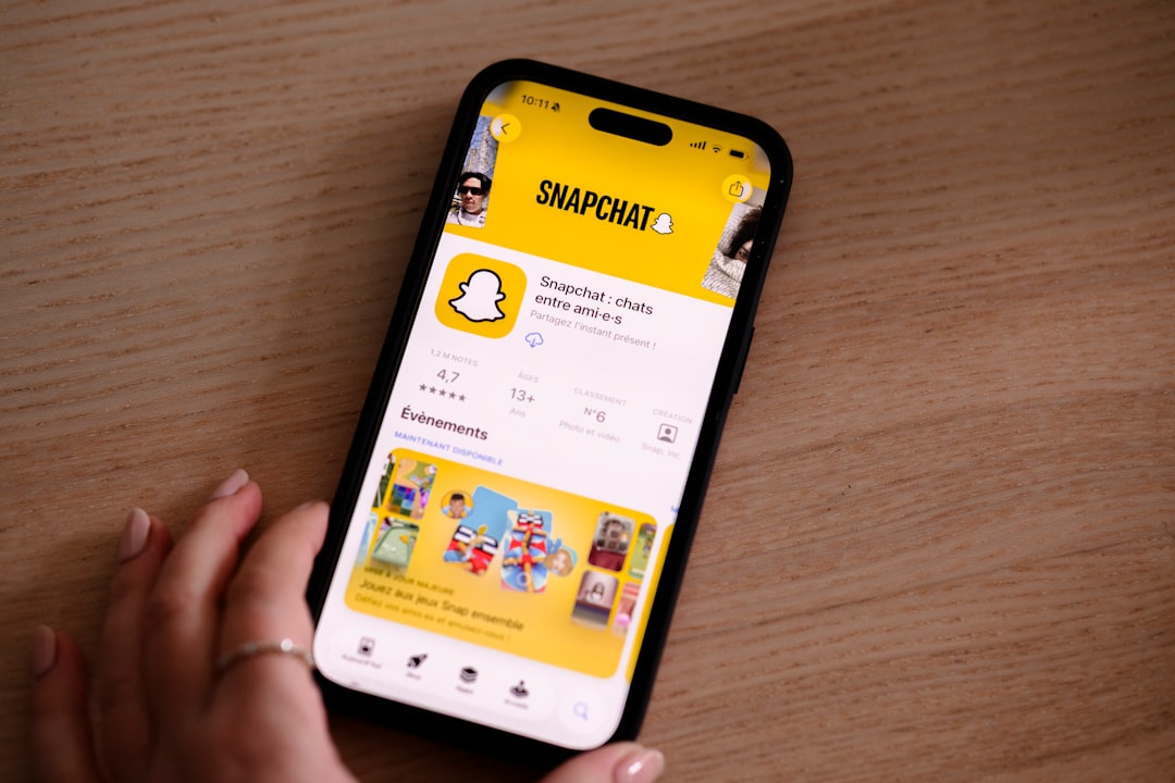Snapchat算法调整示意图