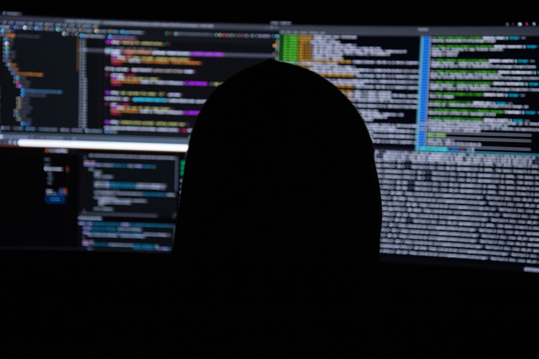 Security researcher using AI tools for hacking on a computer screen