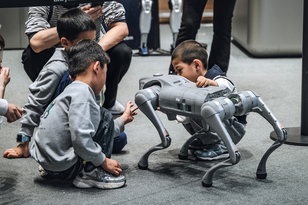 Unitree G1 Robot Dancing and Interacting with a Crowd