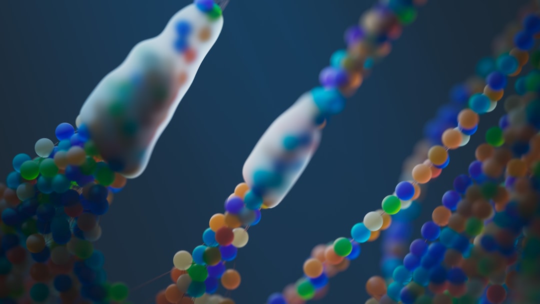 Google DeepMind AlphaGenome Atlas visualization showing DNA variants