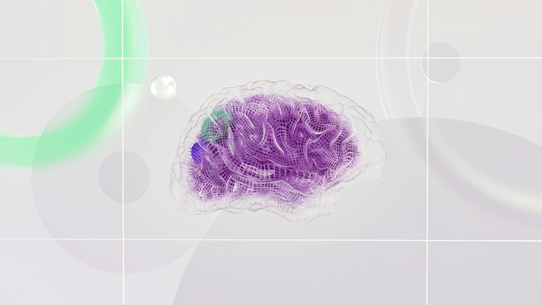 AI robot injecting gene therapy into a live mouse brain